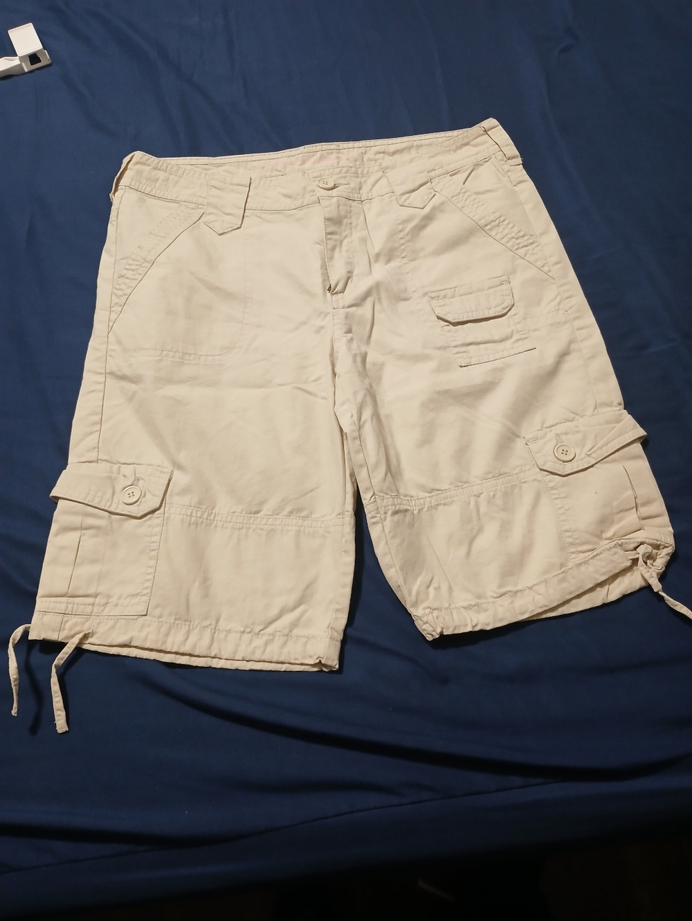 Yought Cream Cargo Shorts - Lightweight Casual Shorts